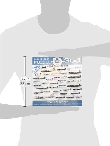 EuroGraphics WWII Airplanes 300 Piece Puzzle (Small Box) Puzzle, Multi