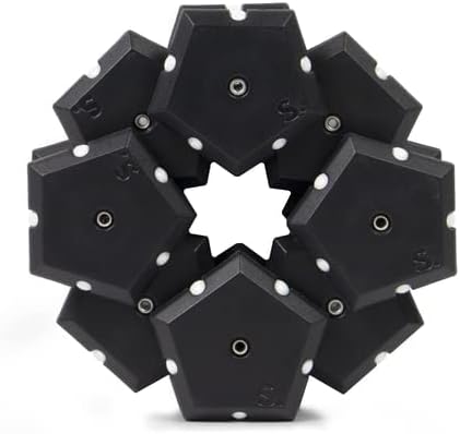 Speks Geode Magnetic Fidget Toy | Sensory Desk Toy for Adults & Teens 14+ | Stress Relief Gift | Sphere, Snake Eyes