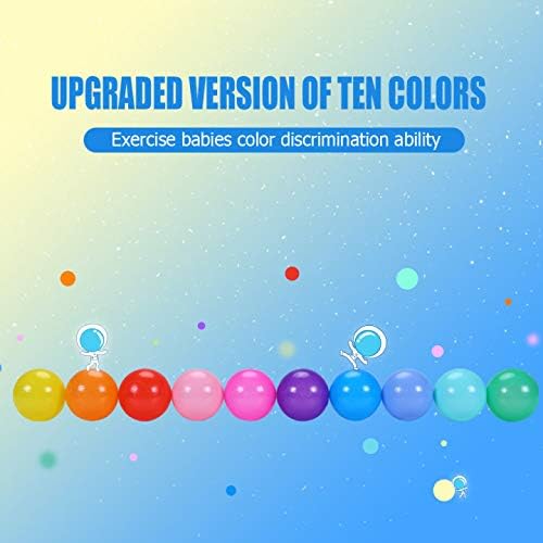 STARBOLO Ball Pit Balls for Toddlers Phthalate Free BPA Free Non-Toxic Crush Proof Play Balls for Toddlers Kids Pool Playhouse Pack of 100 200 500