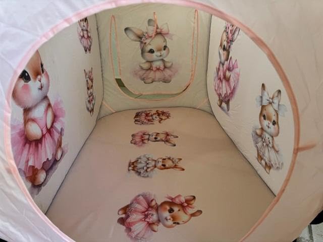 Pop Up Kids Play Tent – Foldable Playhouse for Boys, Girls, Toddlers & Babies with Carry Bag, 44 X 27'' Polyester, See-Through Breathable Mesh, Ideal for Birthday Gift, Kids Tent Indoor Outdoor