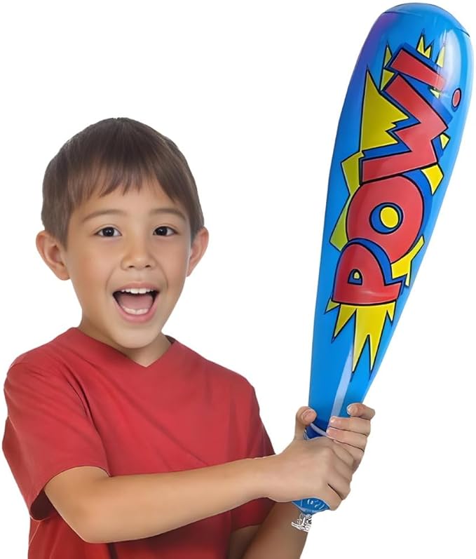 Rhode Island Novelty 20 Inch POW Bat Inflates, Pack of 12