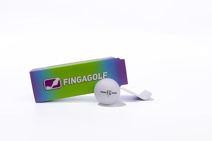 Fingagolf Indoor Golf Game Realistic Golf for Home, Office, or Travel – Unique Gift for Golfers of All Ages