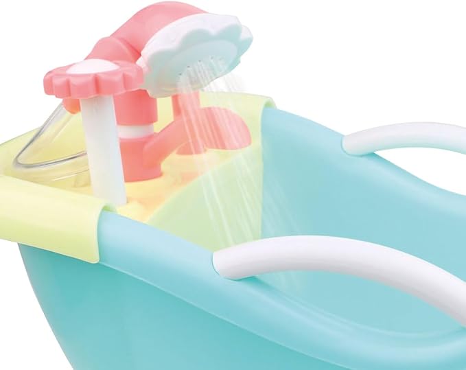 JC Toys - 14" Lots to Love Babies Doll and Bath | Real Working Bath and Shower Gift Set and Accessories | Posable & Waterproof | Ages 2+