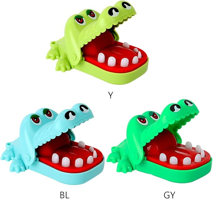 Rocodile Mouth Family Stress Relief Toy Game Kid Game Toy for Mouth Tooth Hand Finger for