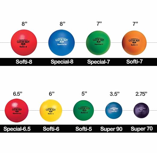 S&S Worldwide Gator Skin Softi 5 Set of 6
