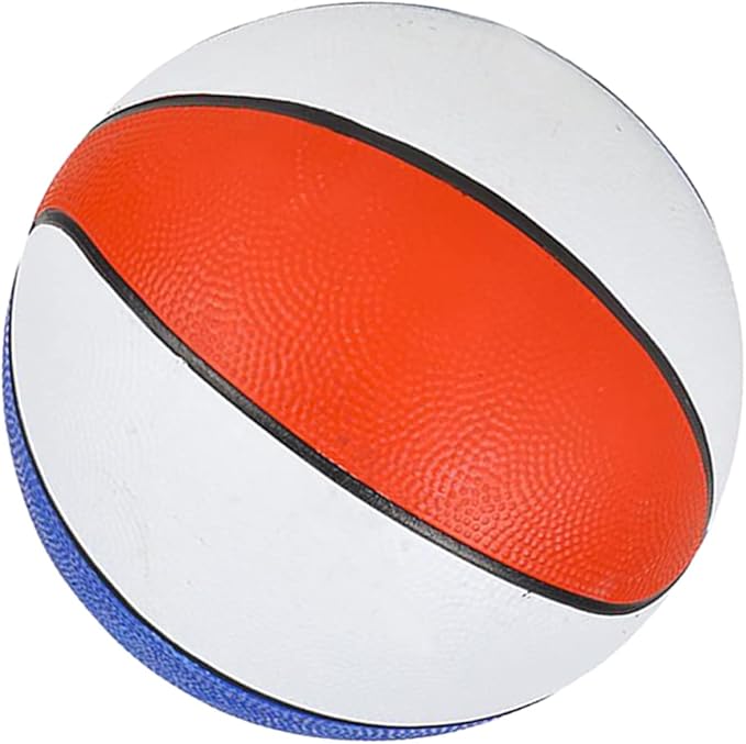 The Dreidel Company Mini Basketball, Red/White/Blue mini Basketball, Sports Lovers, Outdoor Fun, Birthday Parties Events & Gatherings, Party Favors, 7" Ball