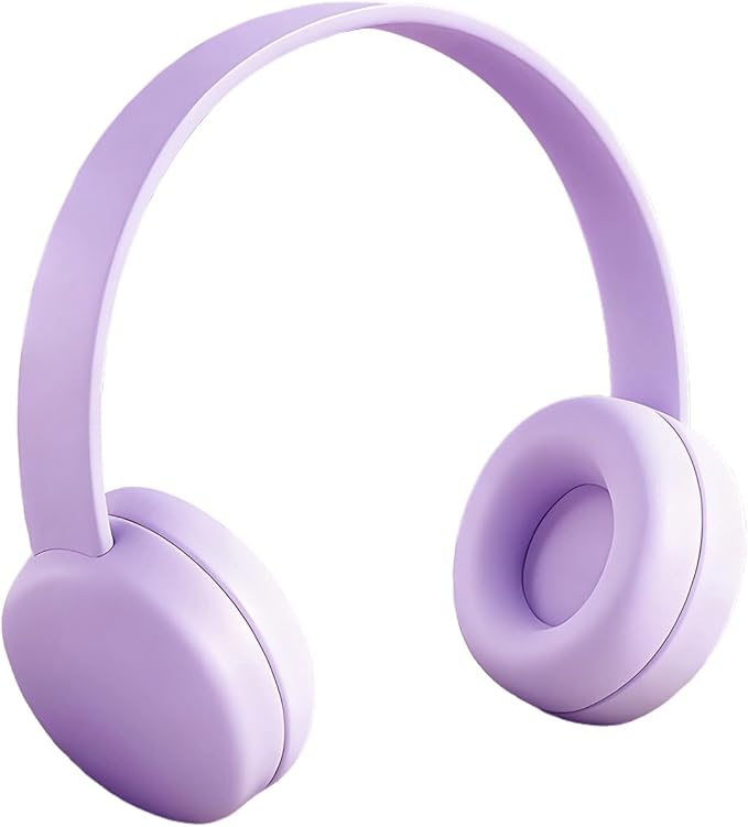 Olyre Doll Headphones for Dolls, Fits 17cm(6.69") Height Trendy Dolls or 1/6 BJDs, Miniature Headset Costume/Clothing Accessory (Doll Not Included) (Purple)