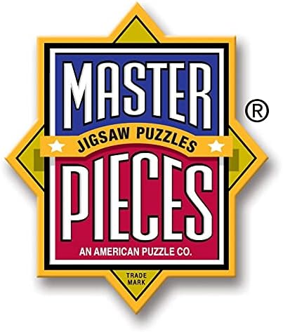 MasterPieces - Jigsaw Puzzle Glue Bottle with Swivel Spreader Cap, 10oz - Clear