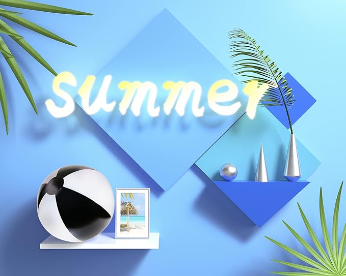 PENTA ANGEL Beach Balls 2PCS 12 Inch Inflatable/Blow Up Classic Rainbow Color Summer Swimming Pool Party Favors Water Toy Beachball for Women Men Adults Playing