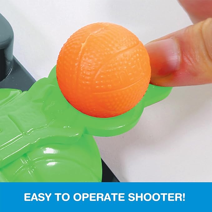 Game Zone Arcade Basketball - Fast-paced and Interactive Tabletop Multiplayer Game for Ages 6+ - Combines Skill & Hand-Eye Coordination - Perfect for Both Indoor and Outdoor Use