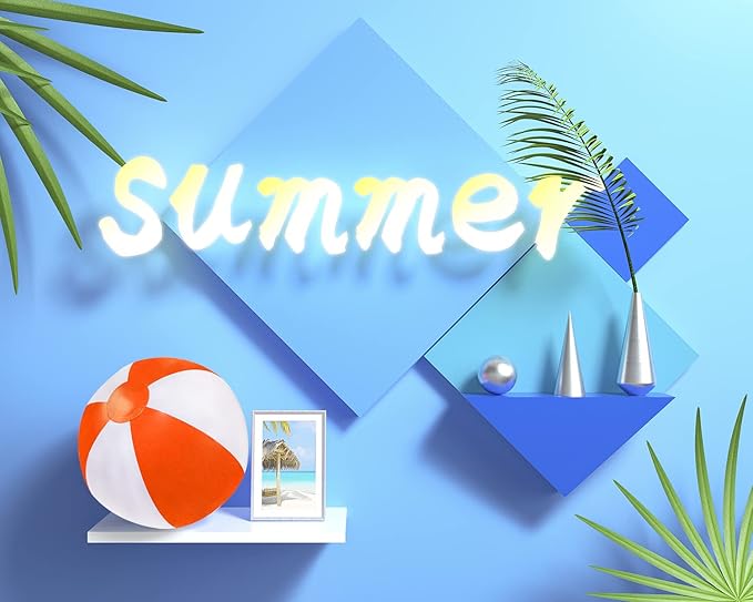 PENTA ANGEL Beach Balls 2PCS 12 Inch Inflatable/Blow Up Classic Rainbow Color Summer Swimming Pool Party Favors Water Toy Beachball for Women Men Adults Playing
