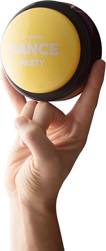 The Buttons (Pack of Two) | Dance Party Button with Music | Gag Gifts | Office Toys