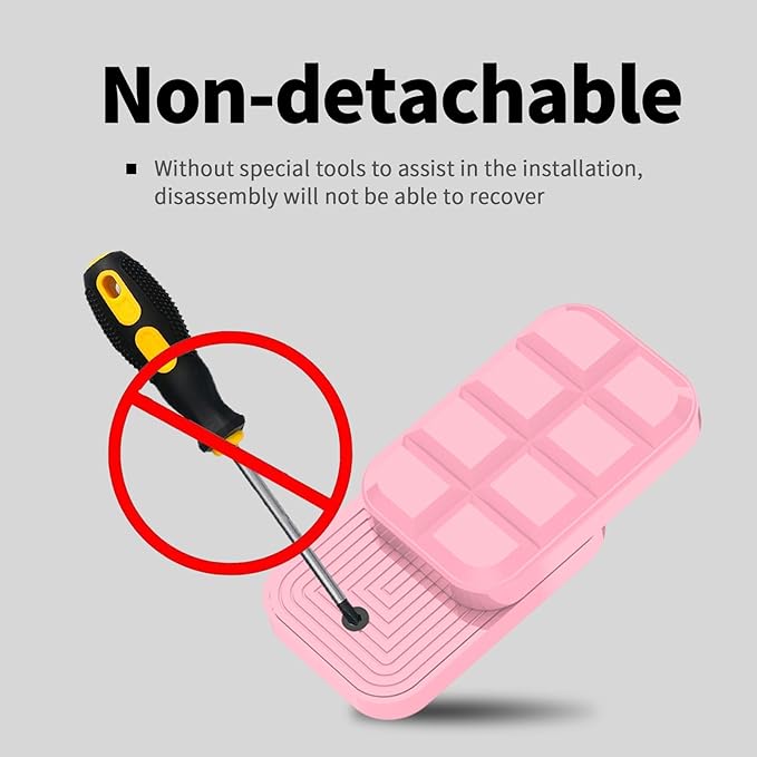 Fidget Toys Adults Metal Fidget Slider Magnetic EDC Haptic Fidget Toys for Adults (Chocolate Pink)