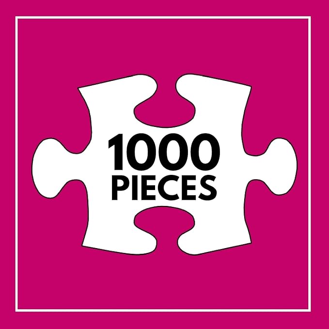 Cross & Glory - Aloha Harmony: Colors of the Pacific - 1000 Piece Jigsaw Puzzle for Adults | Best New Island Sunset Puzzle | Vibrant Polynesian Artwork | Immersive Puzzle Experience