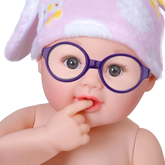 B Bangcool 10 Pairs Eyeglasses for 18 Inch Dolls, Fashion Dolls Reading Glasses Costume Supplies