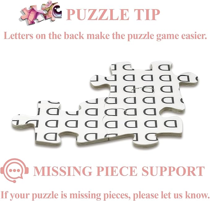 Sea Turtle Puzzle Flower for Adult 1000 Pieces, Ocean Animal Art Puzzles Nature, Cute Underwater Wave Spirit Puzzle as Home Decor