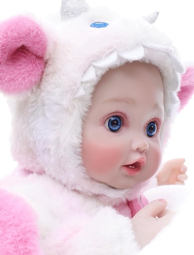 Baby Dolls, 18inch Large Realistic Cute Soft Body Baby Doll Real Life Baby Dolls with Accessories for 3+ Year Old Girls Gifts, Pretend Play, Collection, Love Slogan Design