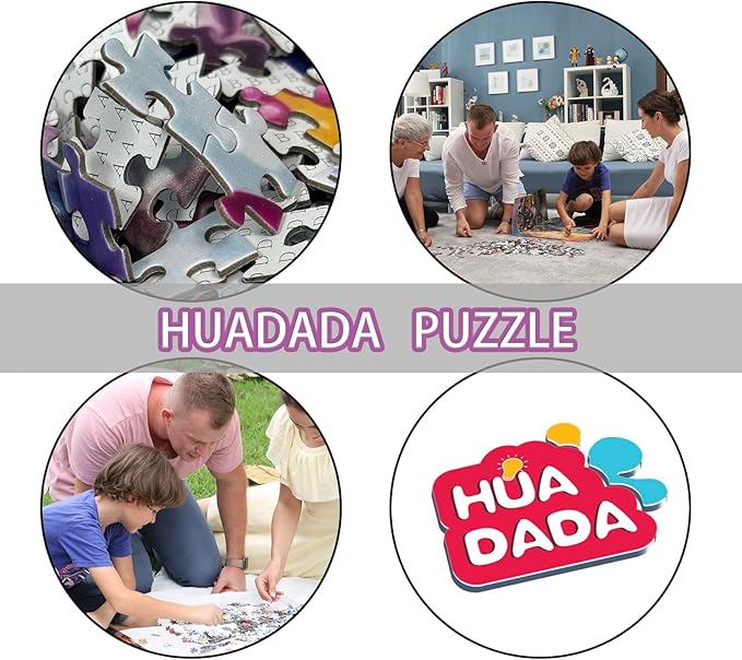 HUADADA Puzzles for Adults 1000 Pieces,Four Seasons Change Jigsaw Puzzles, 1000 Piece Puzzle for Adults Family Interactive Game Gift