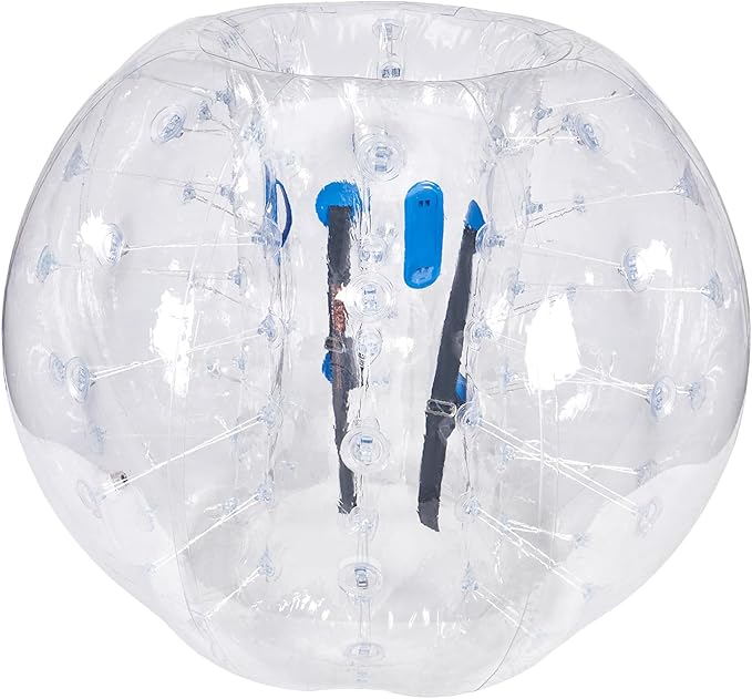 VEVOR Inflatable Bumper Ball, 4FT/5FT Body Sumo Zorb Balls for Teen, 0.8mm Thick PVC Human Hamster Bubble Balls for Outdoor Team Gaming Play, Bumper Bopper Toys for Garden, Yard, Park