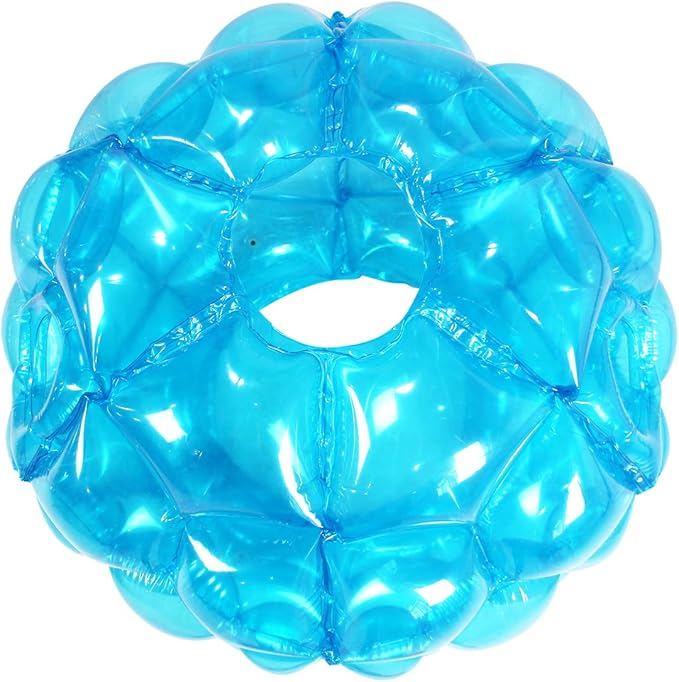 SUNSHINEMALL 2 Pack Inflatable Bumper Balls for Kids Giant Zorb Ball Sumo Balls Human Hamster Ball Bubble Balls for Adults Full Body Buddy Outdoor Toys for Kids(36" Blue)
