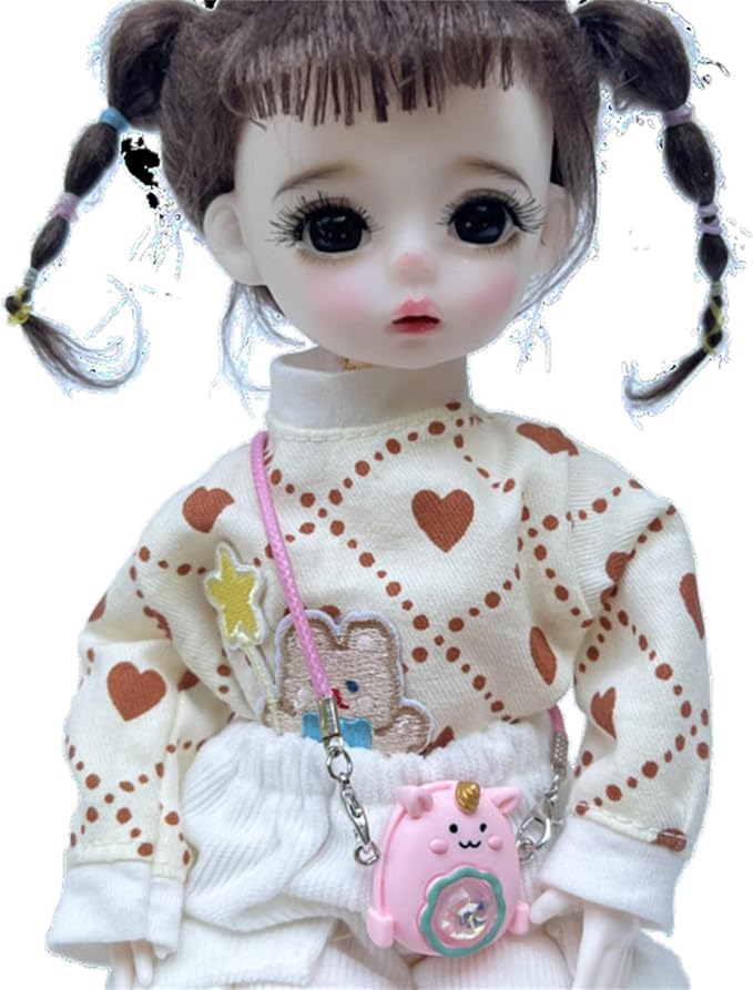 Doll Shoulder Bag,Doll Shoulder Bag Model Ball Joint Doll Bags Colorful Space Backpack Crossbody Bag Diys Dolls Toy Accessories