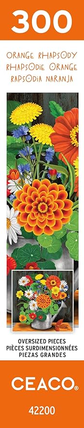 Ceaco - Orange Rhapsody - 300 Piece Jigsaw Puzzle