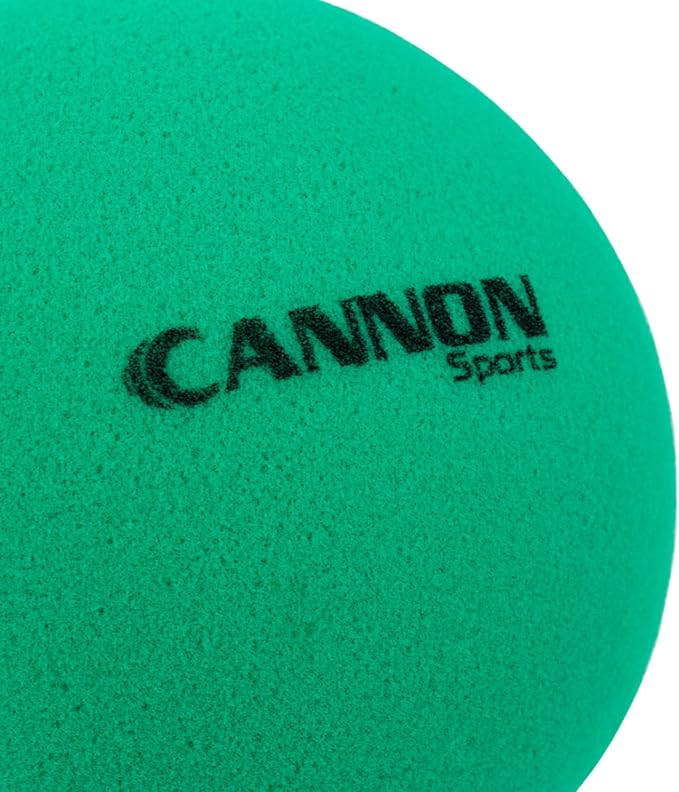 Cannon Sports Soft Foam Ball – Uncoated Medium Density Ball - Lightweight, Safe Play, Indoor/Outdoor Fun - Great for Volleyball, Basketball, Soccer, Dodgeball, and More