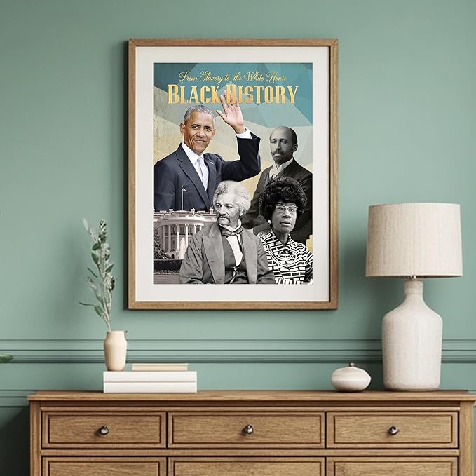 African American Expressions - from Slavery to The White House Black History Puzzle – 500-Piece African American Jigsaw Puzzle for Adults | Inspiring Cultural Journey