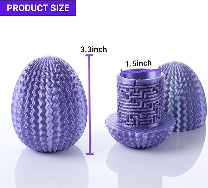 Maze Egg Money Puzzle Gift Box: Available in 4 Unique Internal Designs - Secret Cash Holder & Surprise Gift Container for Easter, Birthday, Wedding - Fun Brain Teaser Toy for Kids & Adults