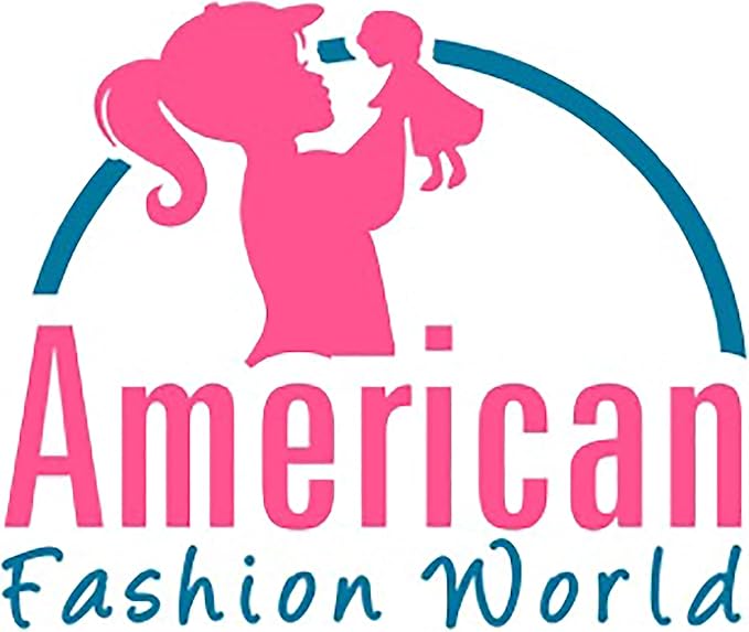 American Fashion World Purple Cheerleading Outfit for 18-Inch Dolls | Accessories Included | Premium Quality & Trendy Design |