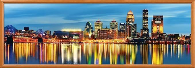 MasterPieces 1000 Piece Jigsaw Puzzle for Adults, Family, Or Youth - Louisville Panoramic - 13"x39"