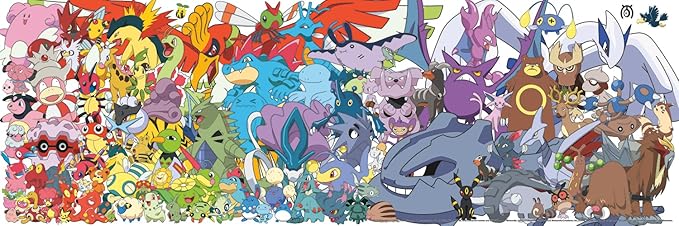 Buffalo Games - Pokémon 4 in 1-300 & 500piece Jigsaw Puzzle
