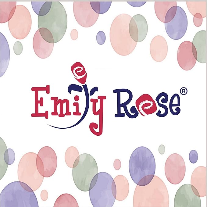 Emily Rose 18" Doll Pink Heart Valentines Bedding Set β 5 Pc Doll Bed Bedding & Bedroom Accessories with Comforter, Pillows & Matress Covering Flat β Fits American Girl, Bunk Beds, Cribs