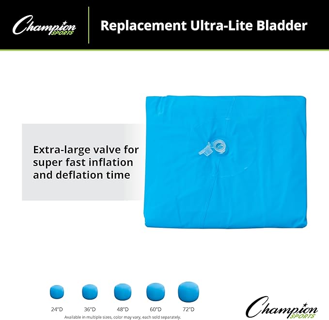 Champion Sports Replacement Ultra Lite Bladder (Assorted Color