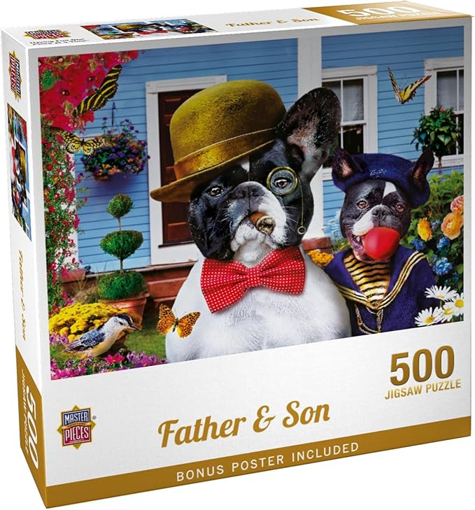 Masterpieces Father & Son Jigsaw Puzzle - 500 Pieces for Adults - Ages 14+