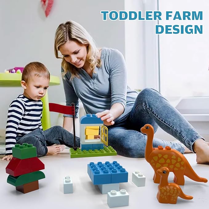 Marble Run Building Blocks for Kids, 145 PCS Building Bricks Construction Toys with Step-by-Step Guide, STEM Toy Track Compatible with Major Brands for Age 3 4 5 6 7 8+ Boys Girls Birthdays