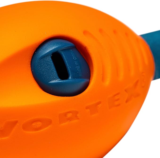 NERF Vortex Mini Aero Howler Foam Football - NERF Soft Mini Vortex Football for Long-Distance Throws - Perfect for Pool + Beach Ball - Kids Aero Howler Whistle Foam Ball