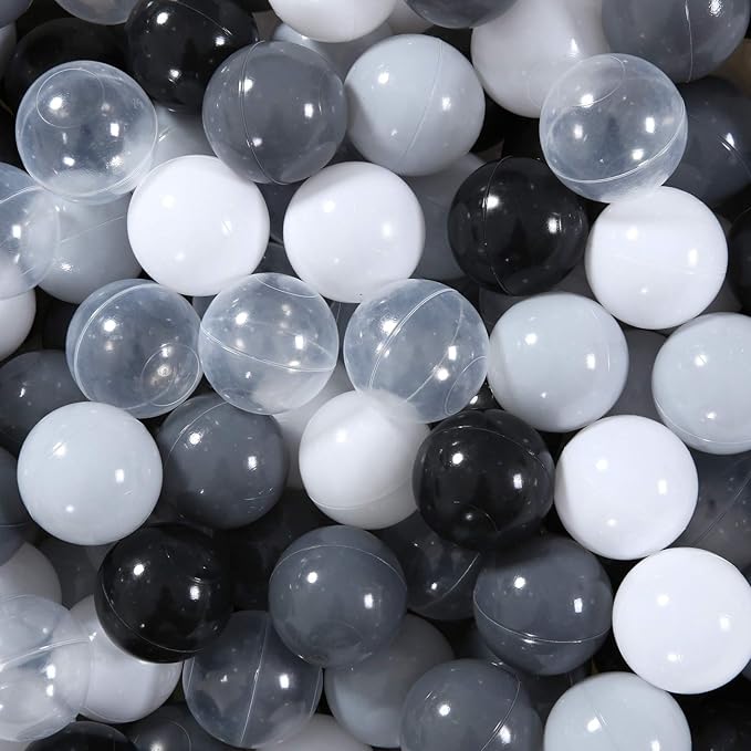 STARBOLO Ball Pit Balls for Toddlers Phthalate Free BPA Free Non-Toxic Crush Proof Play Balls for Toddlers Kids Pool Playhouse Pack of 100 200 500