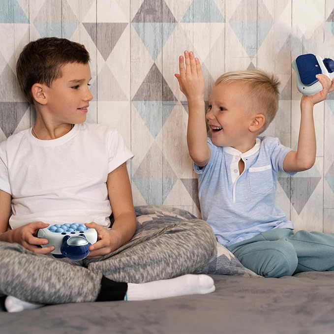 Astronaut Pop Push Game Console,Pop Bubble Up Toys for Kids with Autism,Handheld Puzzle Fast Push Game Sensory Toys,Birthday Gifts for 3-12 Year Old Girls Boys