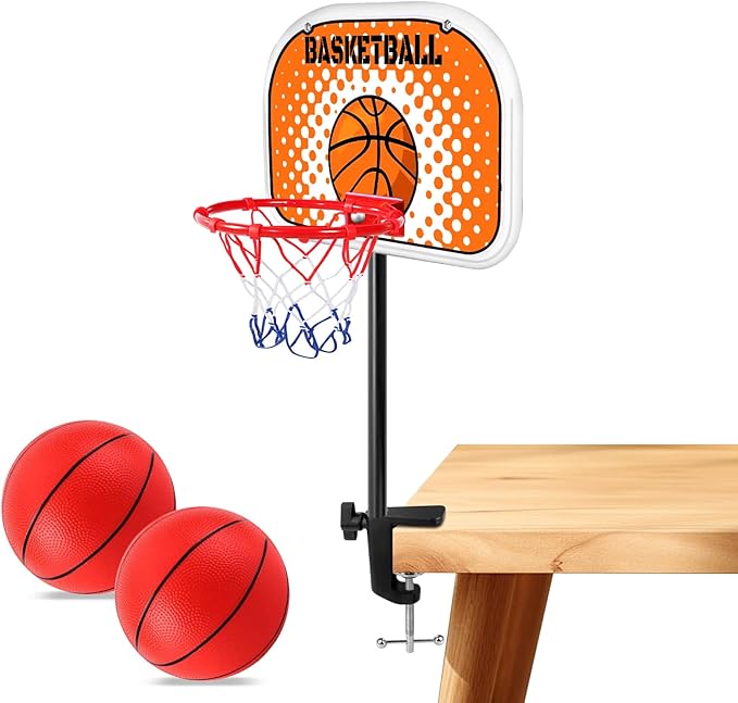 Toddler Basketball Hoop Indoor, Basketball Hoop for Kids Mini Kids Hoops for Outdoor Indoor Goal for Sport Toys Christmas Birthday Gift