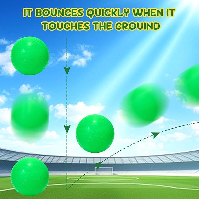 Macarrie 20 Pcs Playground Balls 6 Inches Dodgeball Kick Balls for Kids Adults Colorful Inflatable Balls Handballs Soccer Basketball Handball Games Camps Schools Outdoors