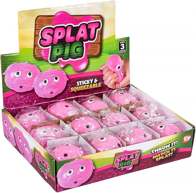 Splat Ball - Pig - 6 Pack