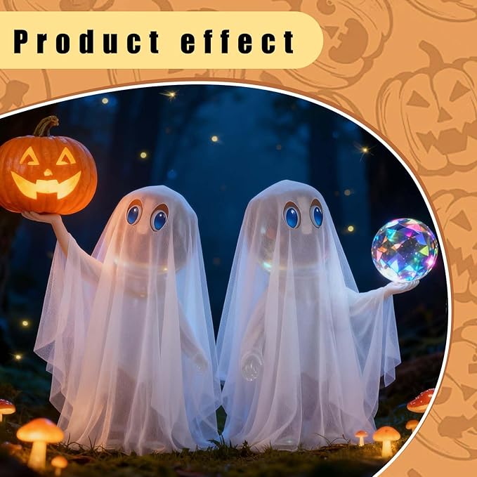 Ghost Clothes for 6.7 Inch (17cm) Dolls(NO Doll),One-piece Halloween-Themed Costume,Perfect for Collectors Dress-Up Halloween, Christmas, and Birthday Gifts