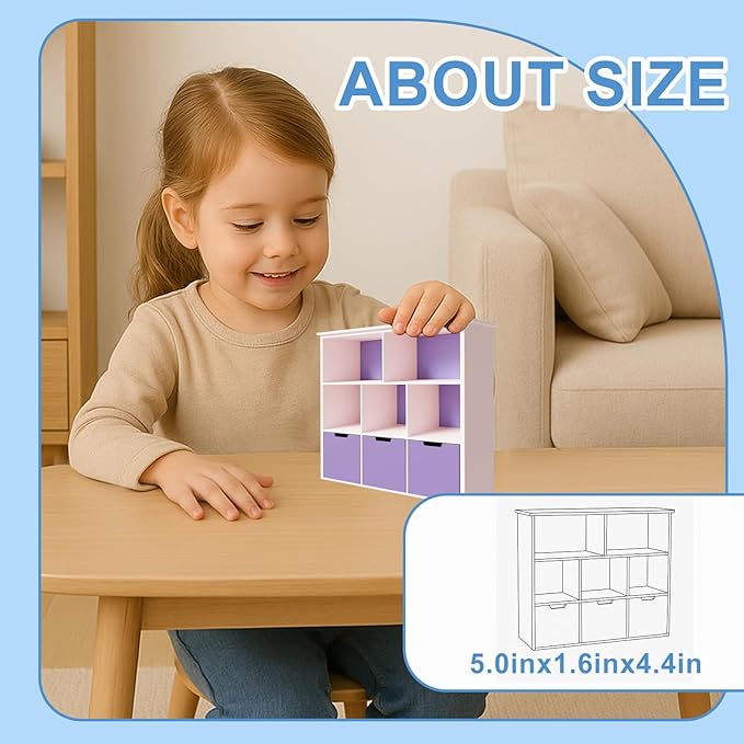 1:12 Scale Dollhouse Bookshelf, Elegant Doll House Book Shelf with Functional Storage, Perfect Doll House Accessories for Living Room or Bedroom