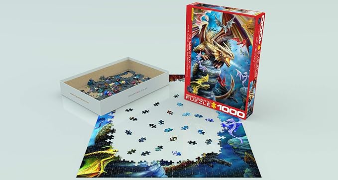 EuroGraphics Dragon Clan by Anne Stokes 1000-Piece Puzzle