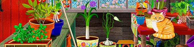Ceaco - Garden Shed Greenhouse - 1000 Piece Jigsaw Puzzle