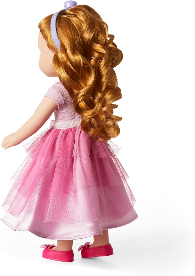 American Girl WellieWishers 14.5-inch Doll Ready to Be Royal Outfit with Teacup Headband and Ballet Flats, For Ages 4+