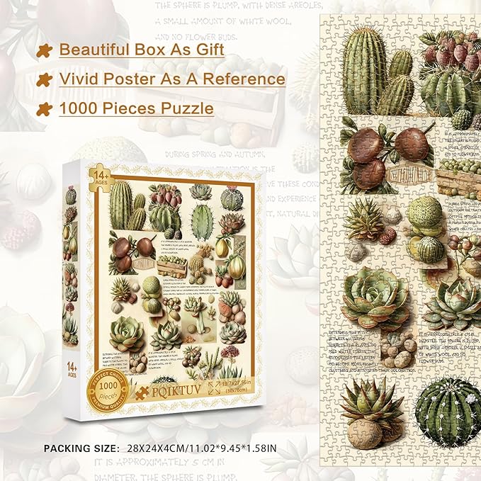 Puzzles for Adults 1000 Piece Jigsaw Puzzles with Letters on Back Impossible Challenge Puzzle Interlock Perfectly No Dust Wall Decoration(27.56x19.7 Inch)