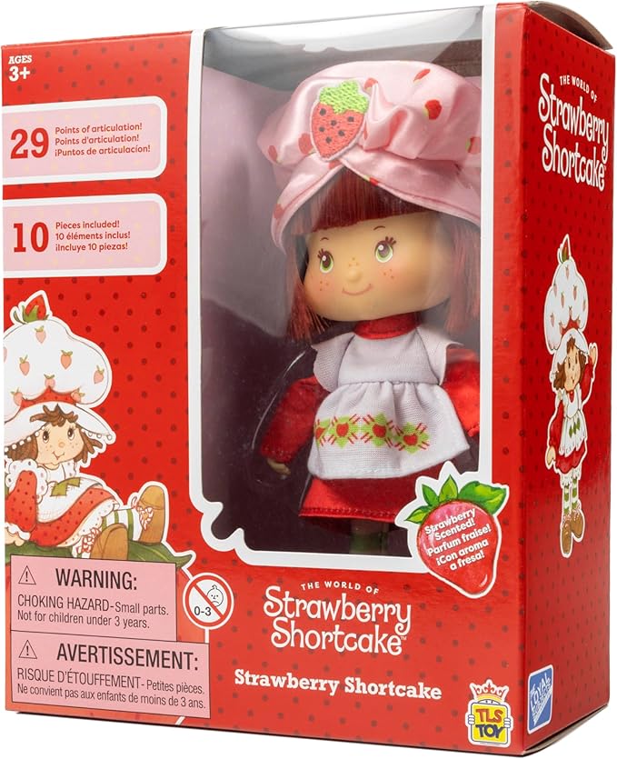 The Loyal Subjects Strawberry Shortcake 5.5-inch Poseable Fashion Doll