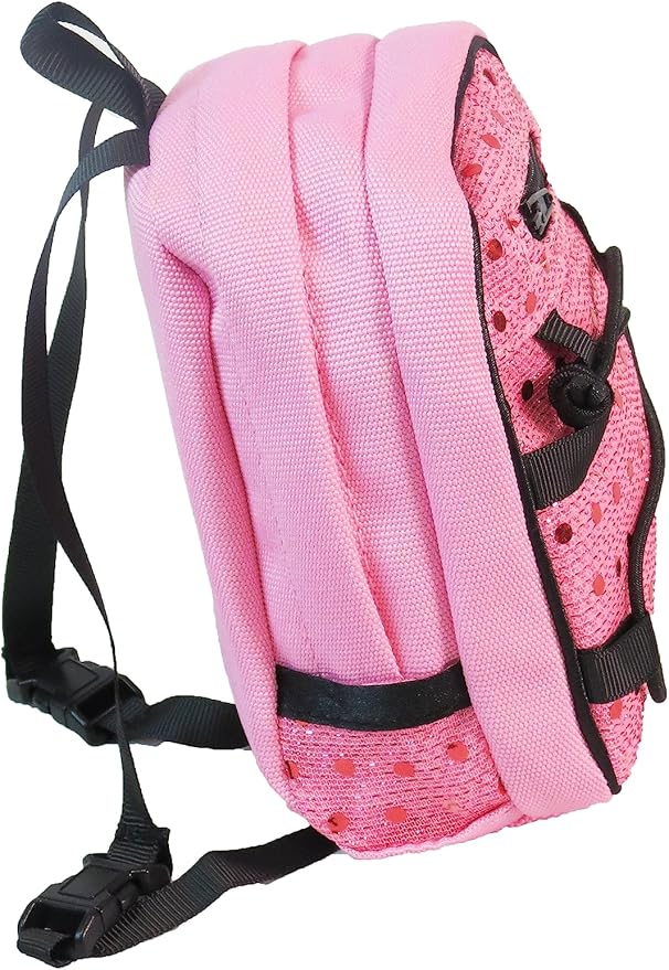 American Fashion World Doll Pink Sequin School Backpack for 18-Inch Dolls | Premium Quality & Trendy Design | Dolls Accessories for Popular Brands